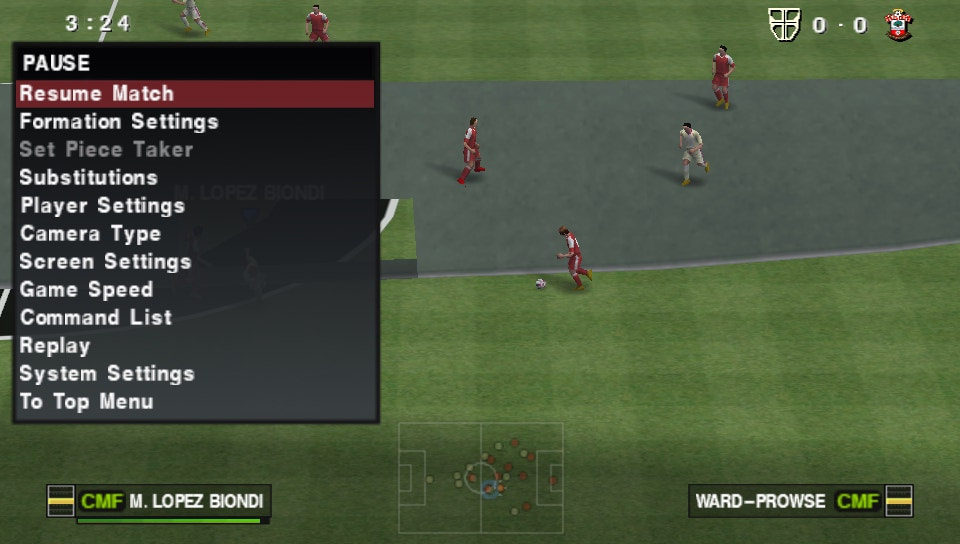 User screenshot of game