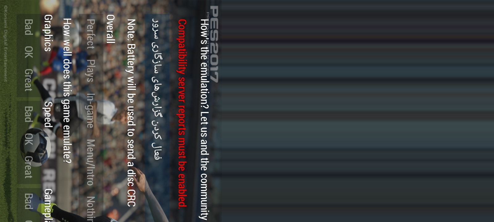 User screenshot of game