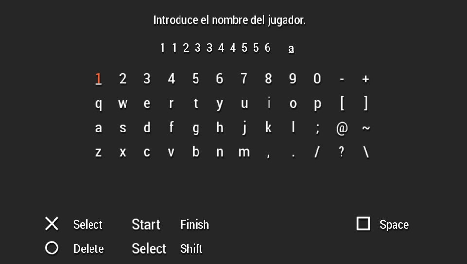 User screenshot of game