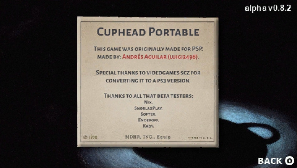 User screenshot of game