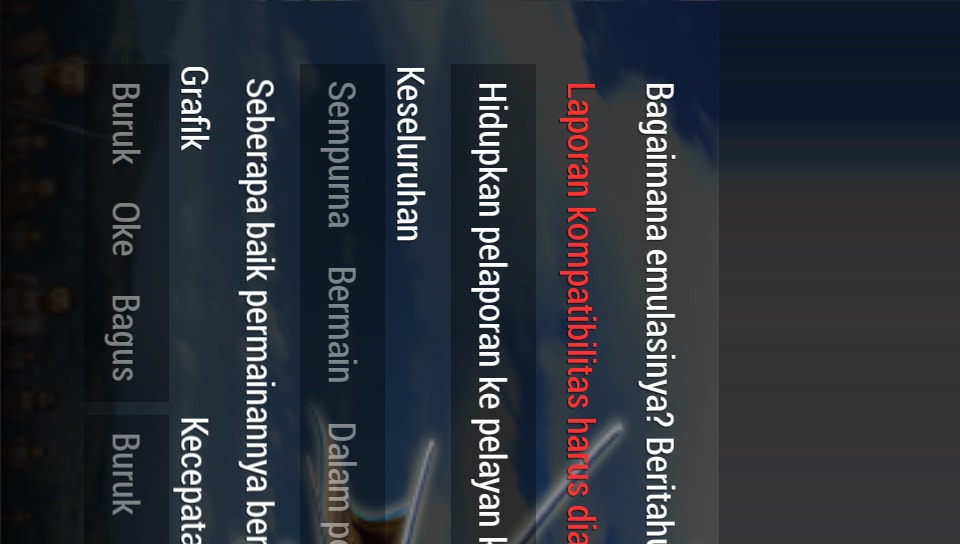 User screenshot of game