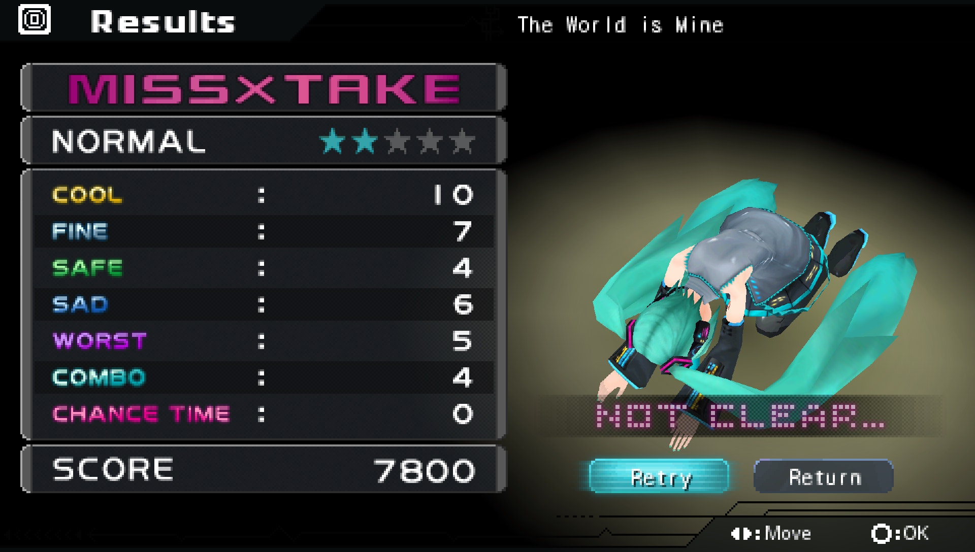 User screenshot of game
