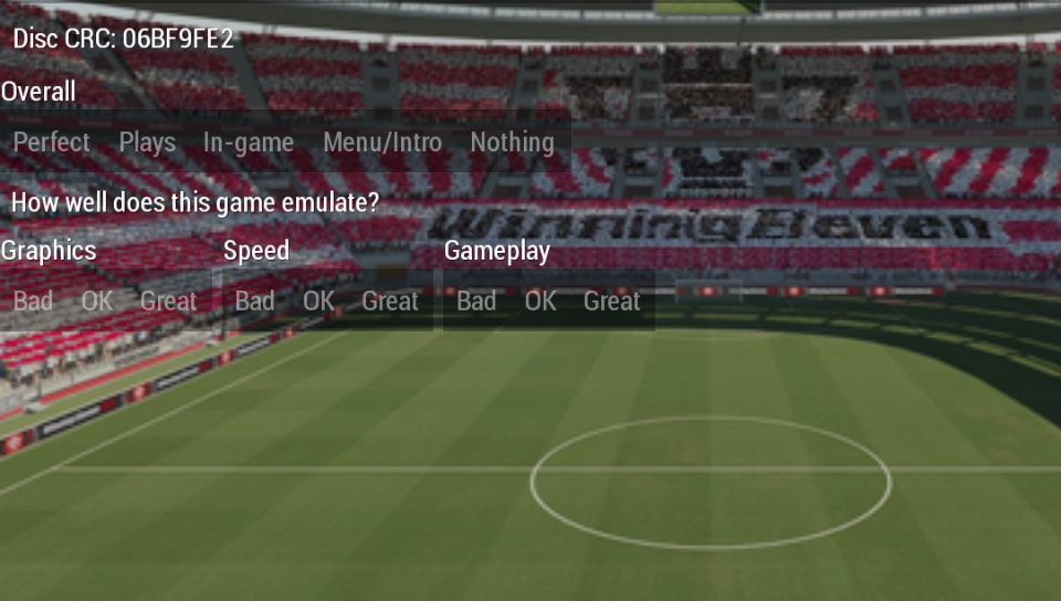 User screenshot of game