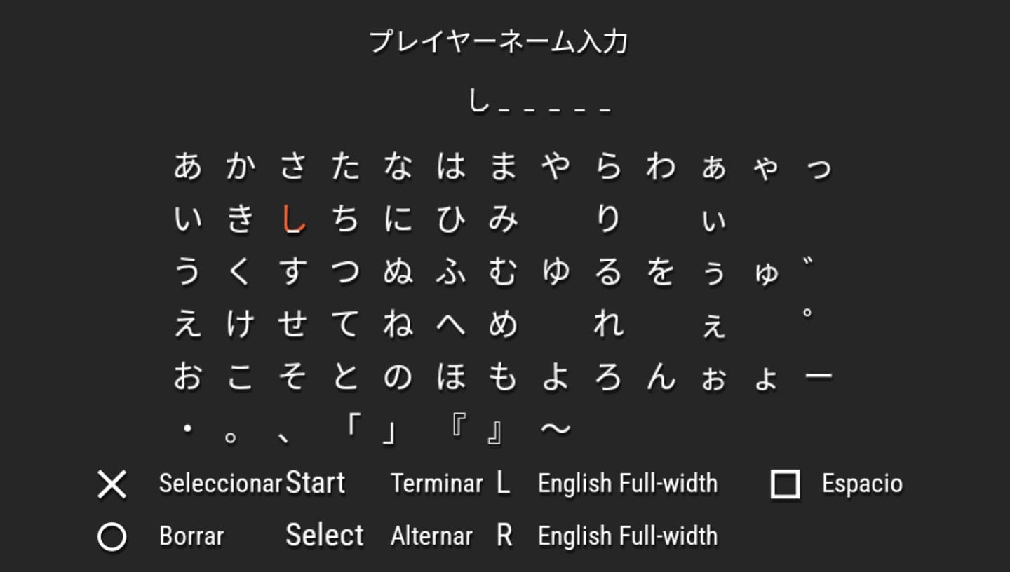 User screenshot of game