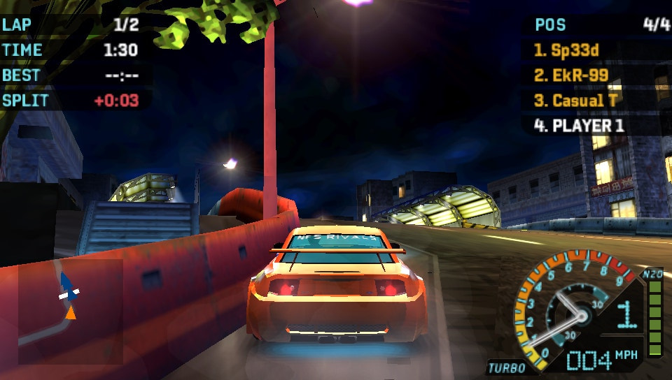 Need for Speed - Underground Rivals (USA) ISO < PSP ISOs