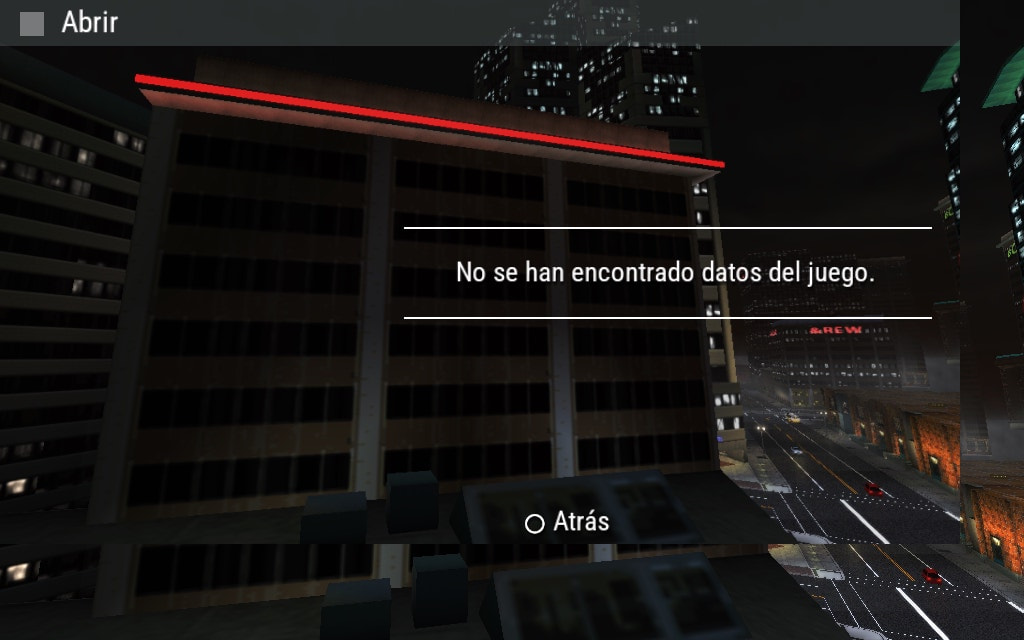 User screenshot of game