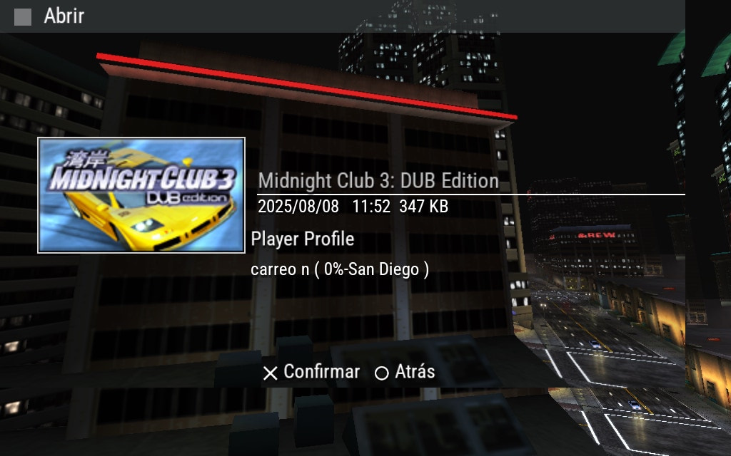 User screenshot of game