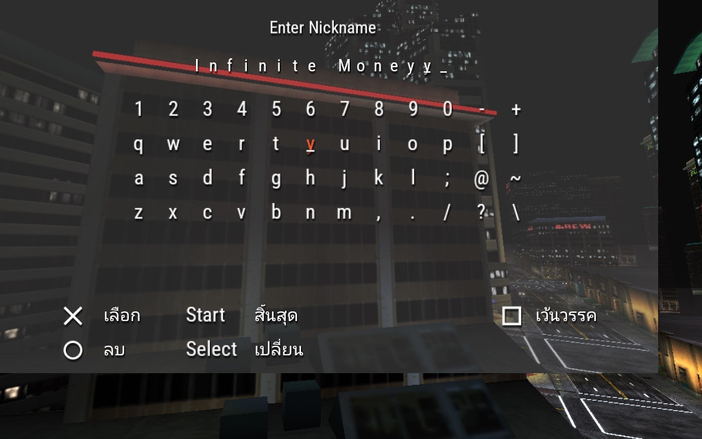 User screenshot of game