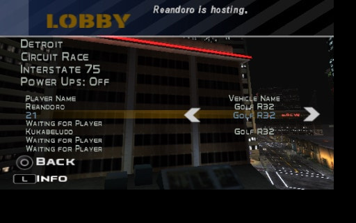User screenshot of game