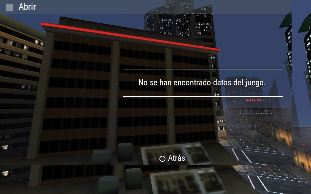 User screenshot of game