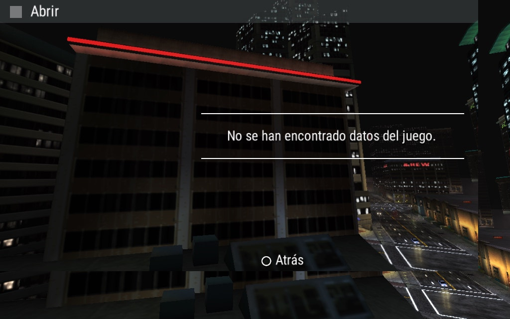 User screenshot of game