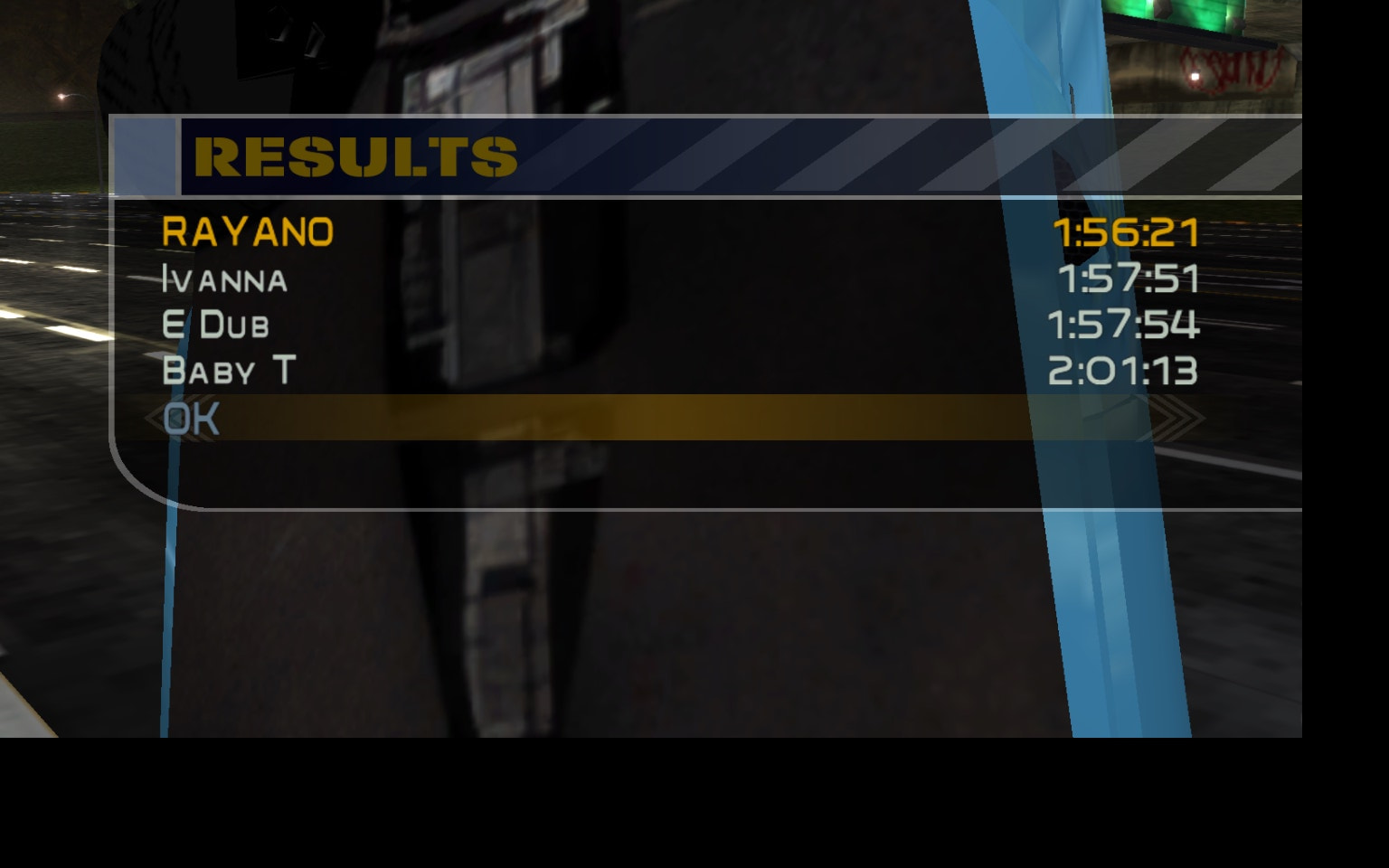 User screenshot of game