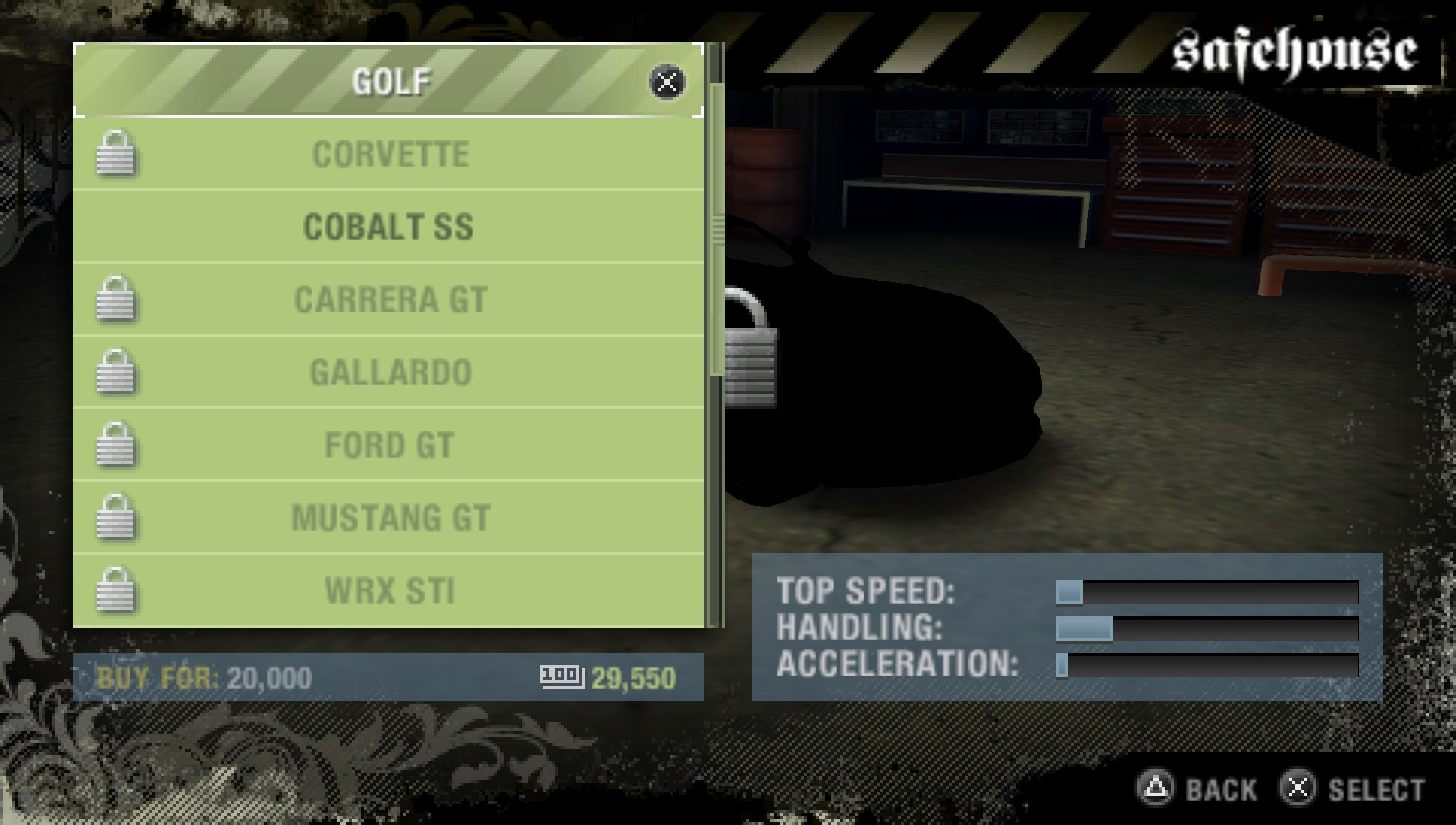 User screenshot of game