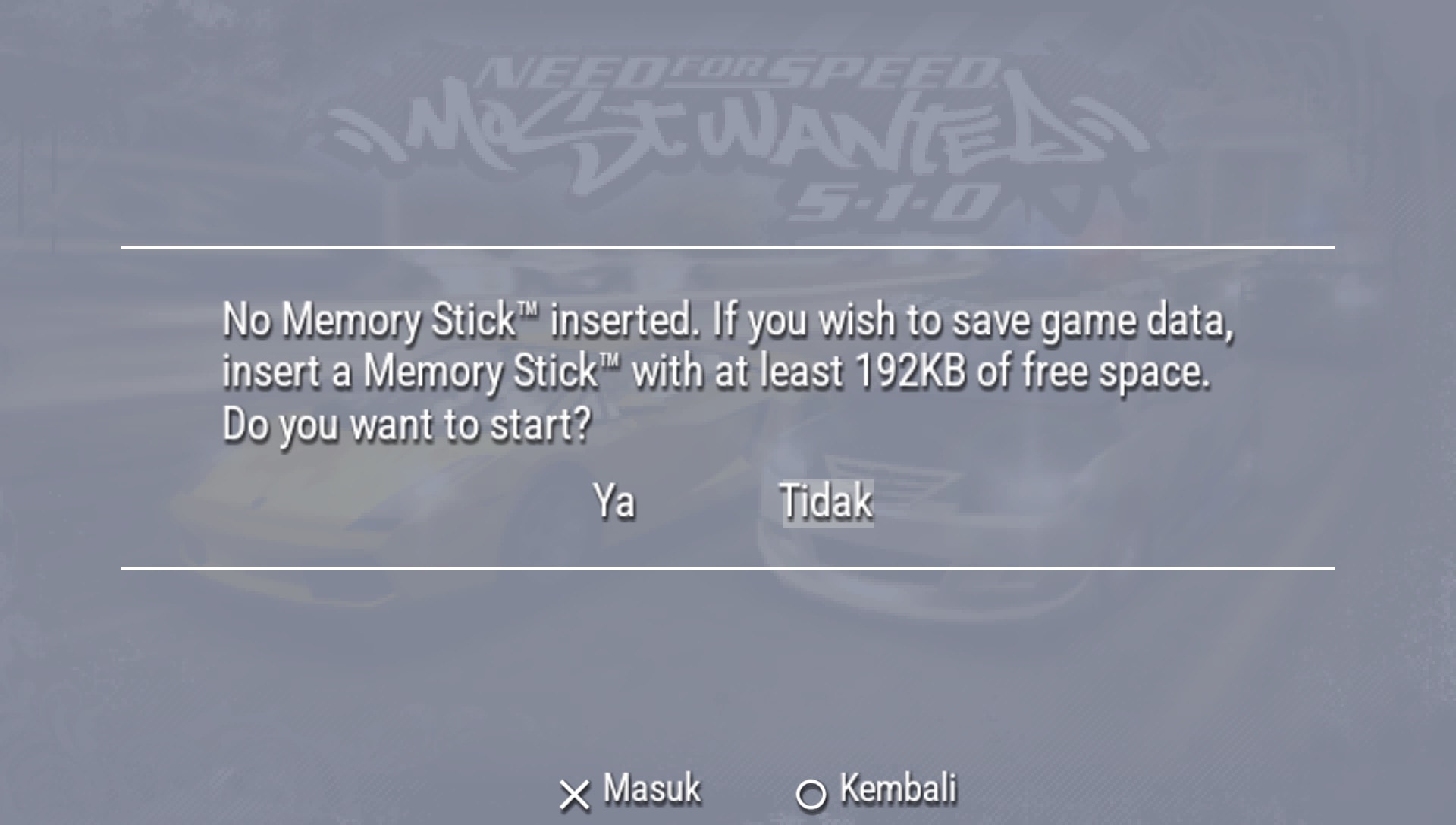 User screenshot of game