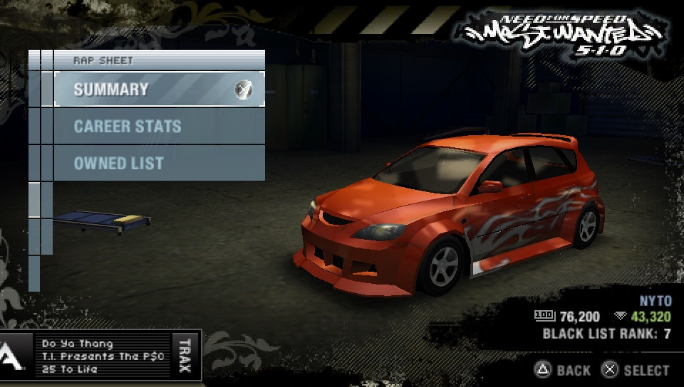 User screenshot of game