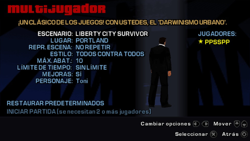 User screenshot of game