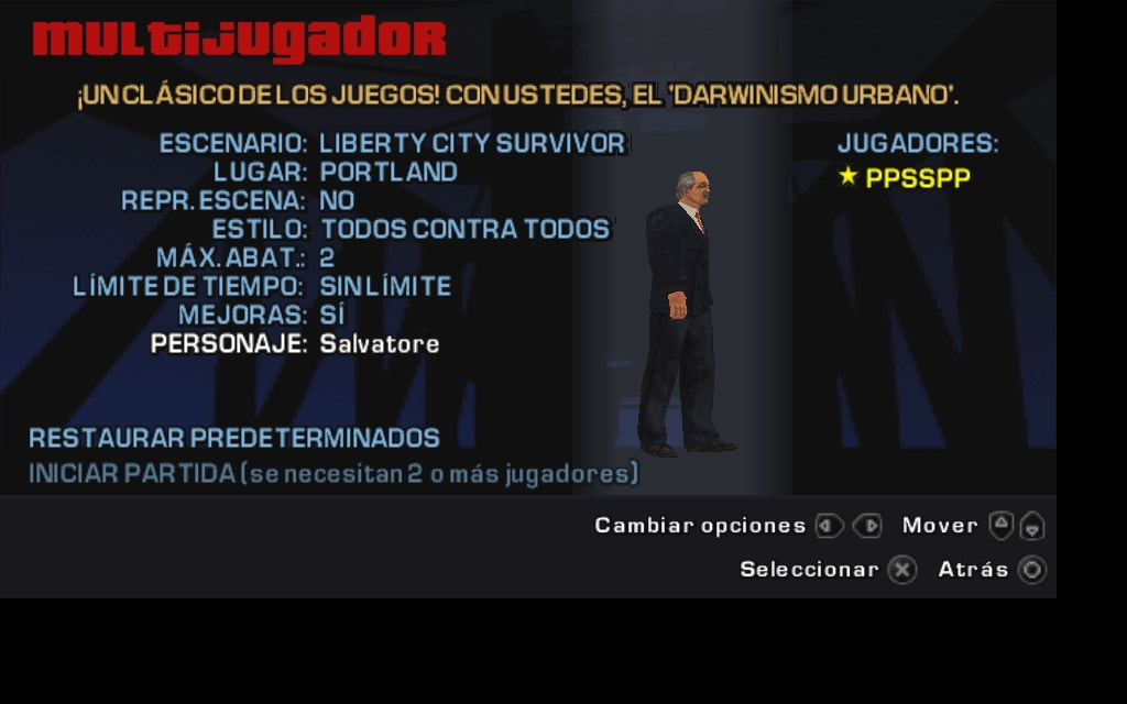 User screenshot of game