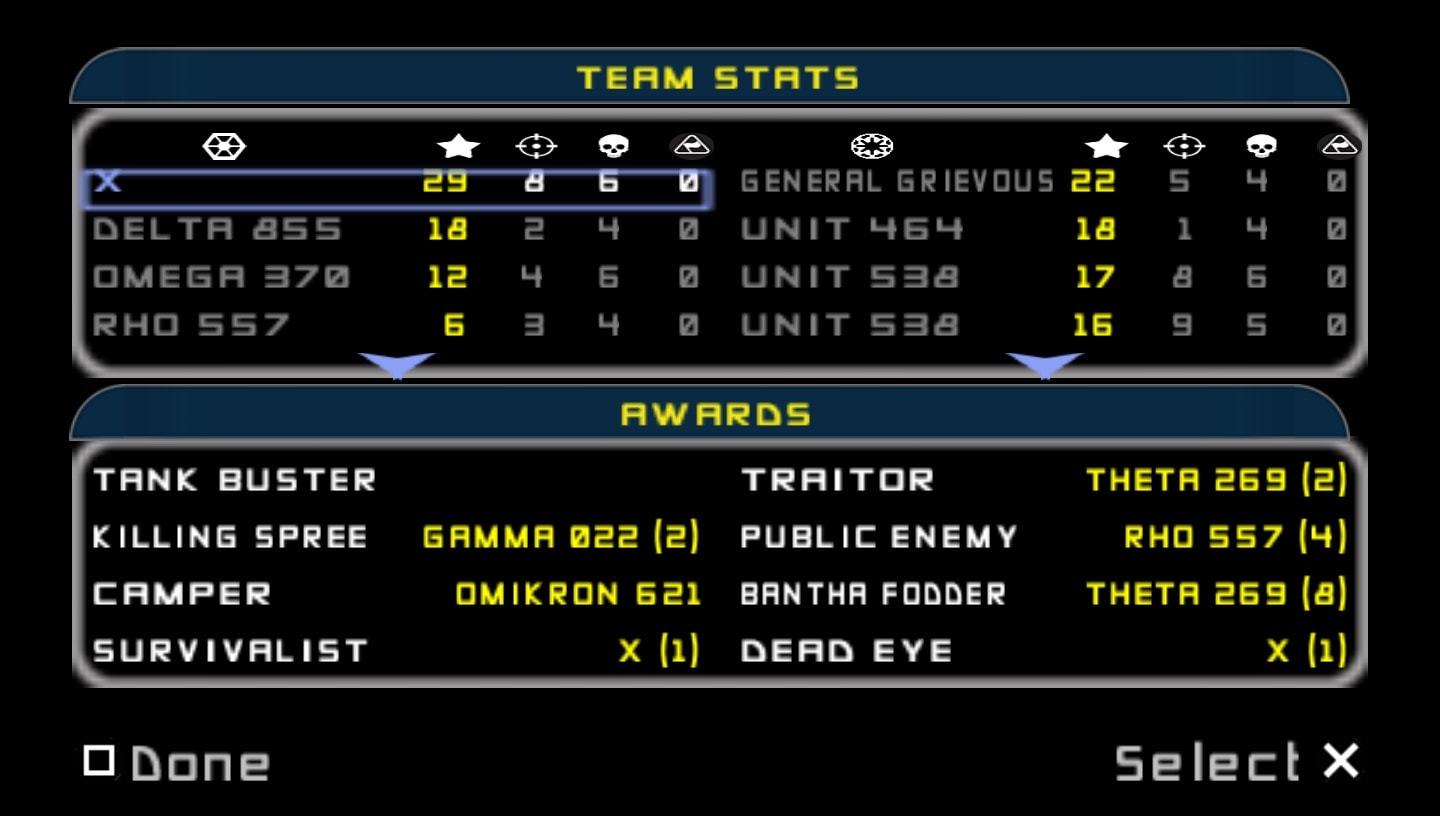 User screenshot of game