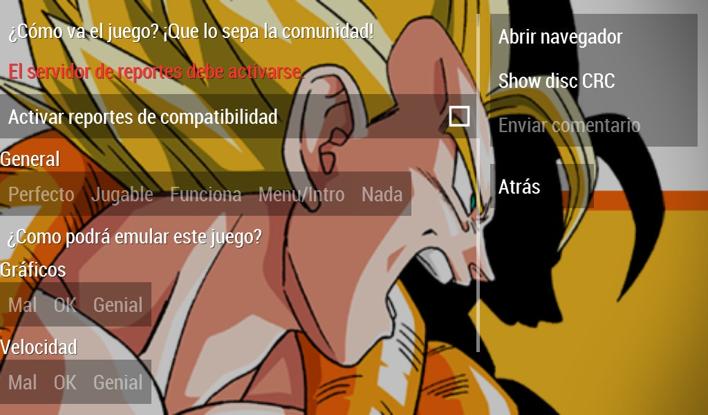 User screenshot of game