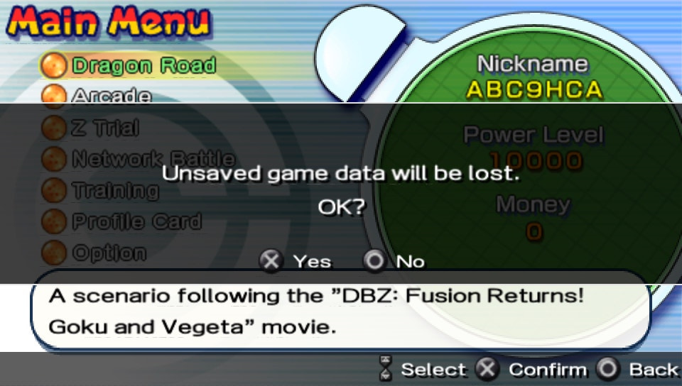 User screenshot of game