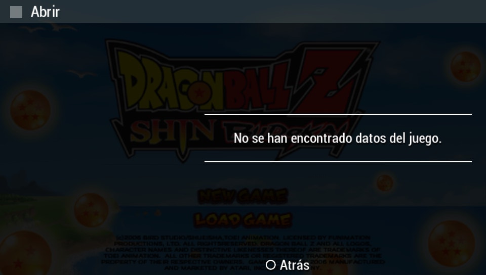 User screenshot of game