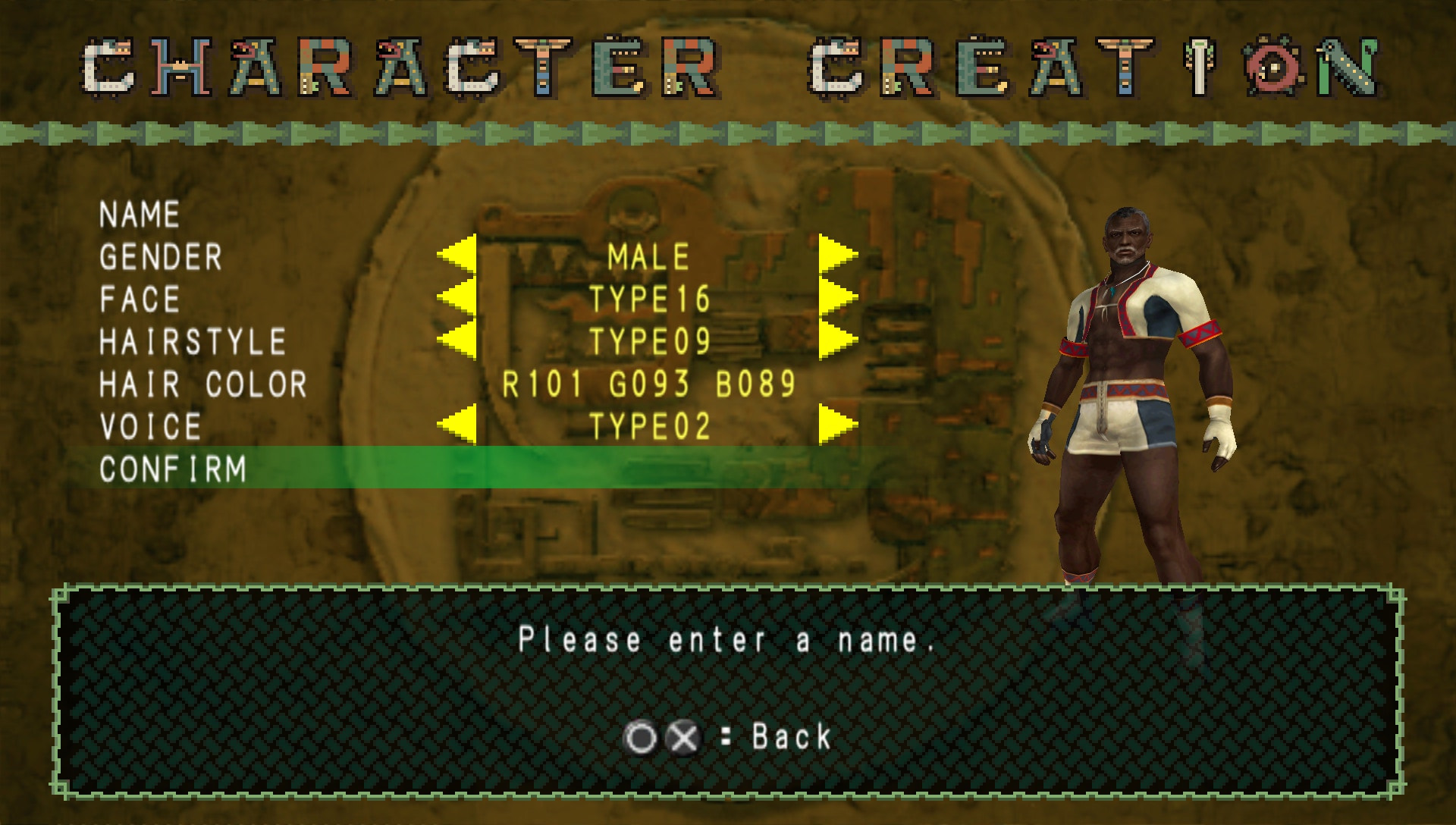 User screenshot of game