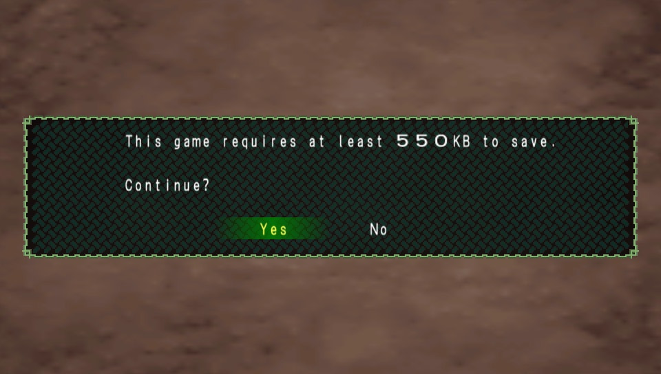 User screenshot of game