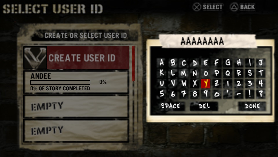 User screenshot of game