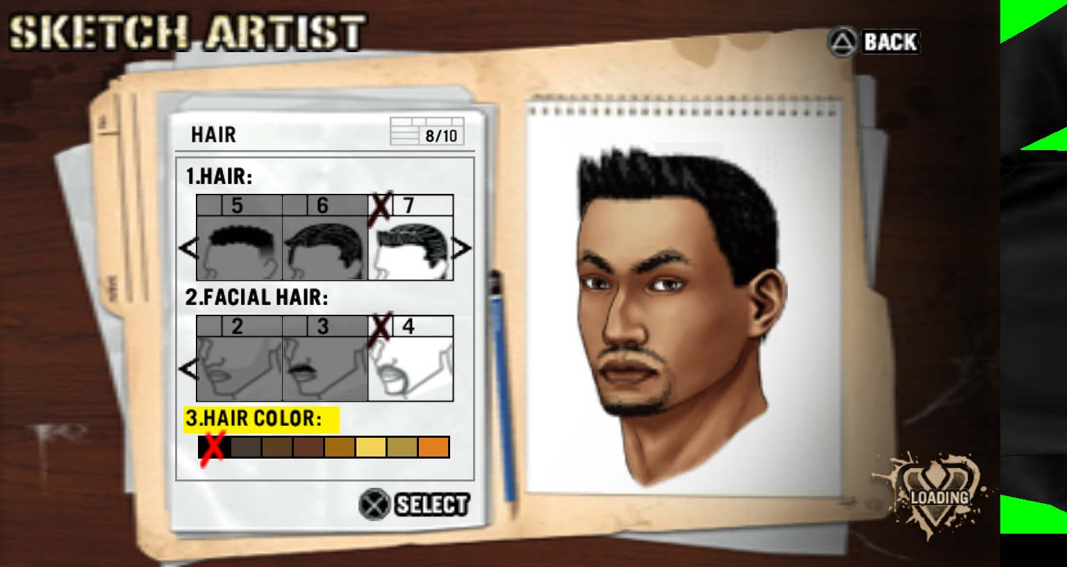 User screenshot of game