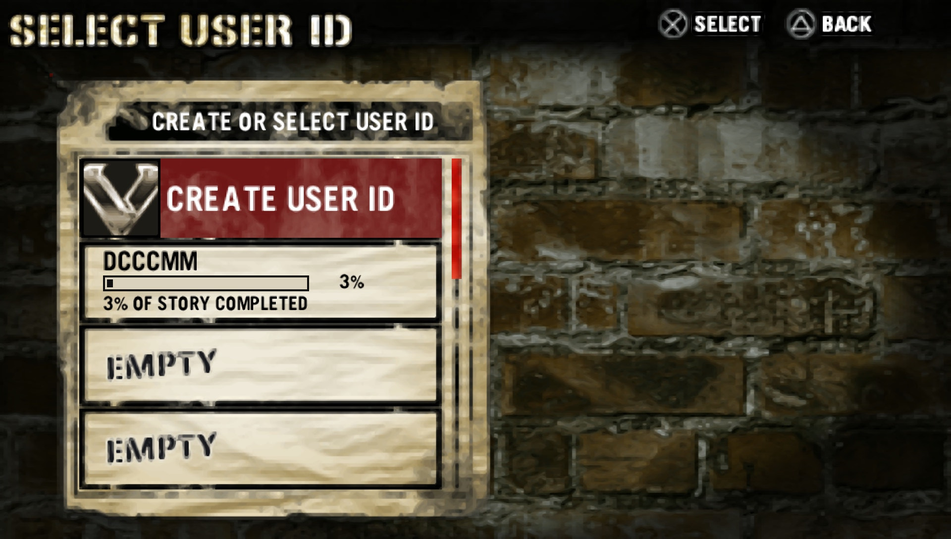 User screenshot of game