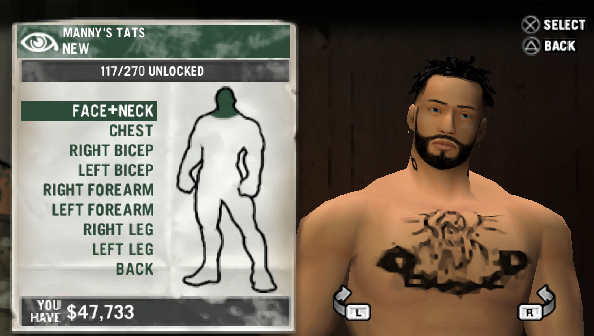 User screenshot of game