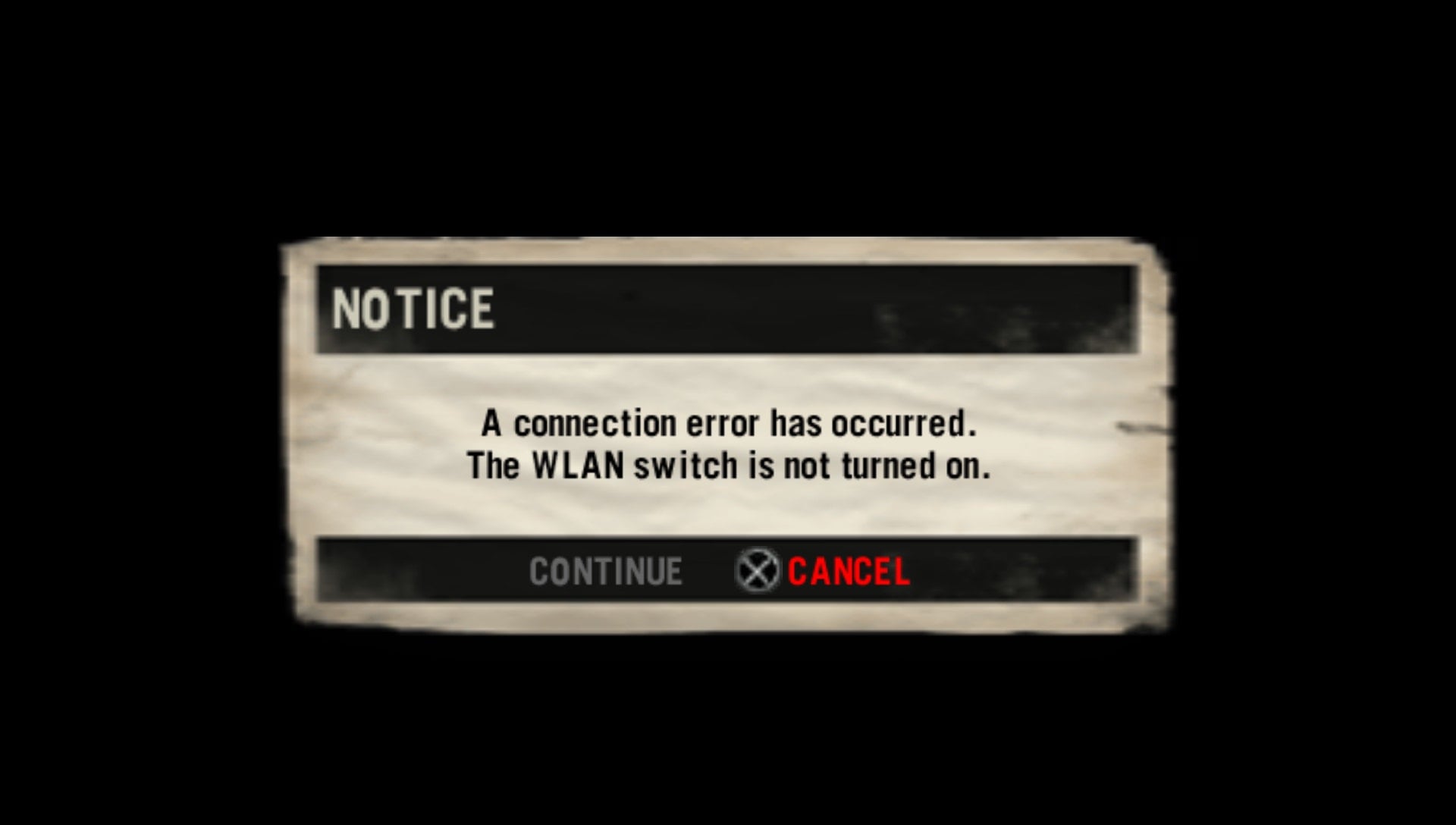 User screenshot of game