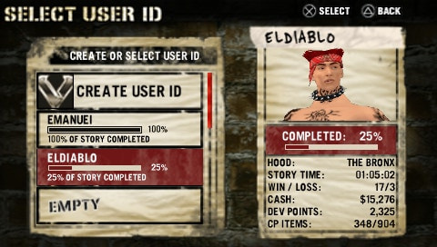 User screenshot of game