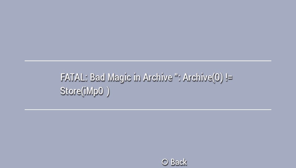 User screenshot of game