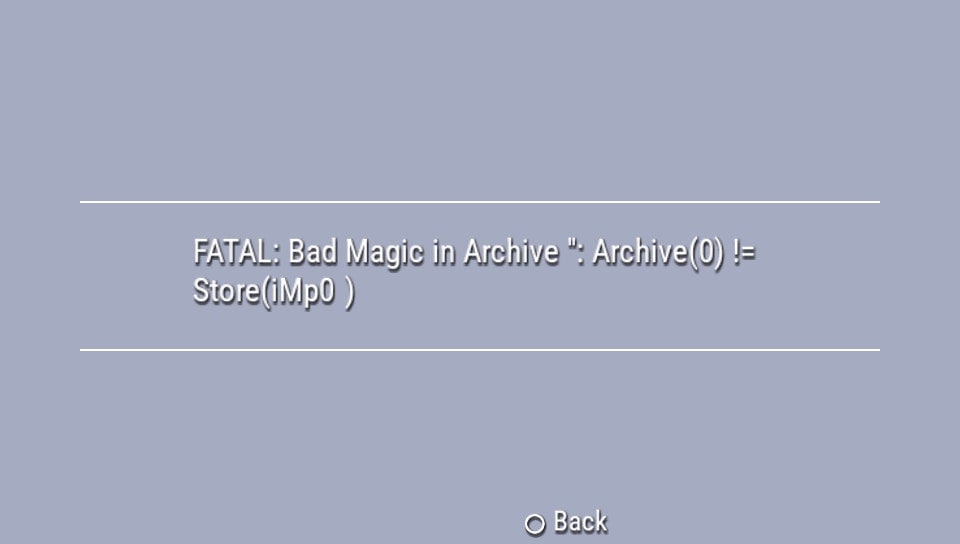 User screenshot of game