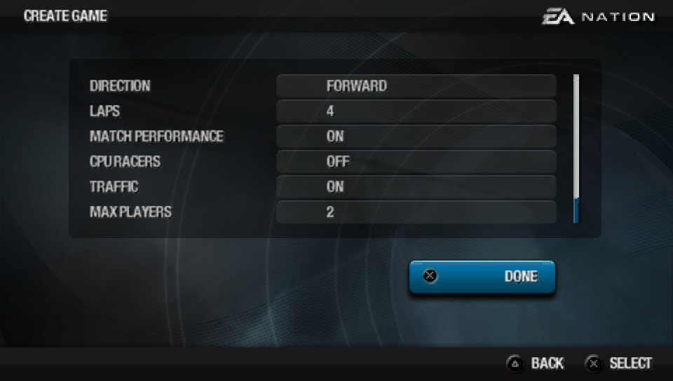 User screenshot of game