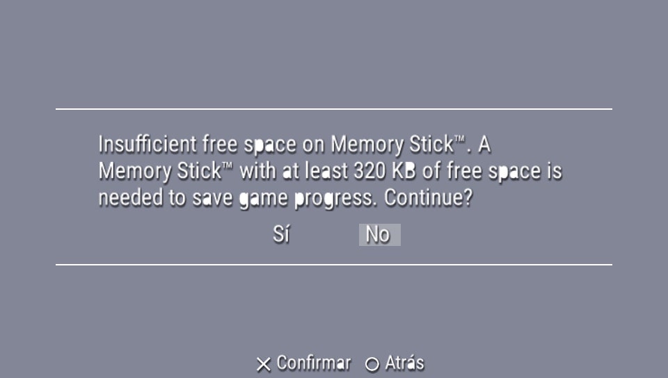 User screenshot of game