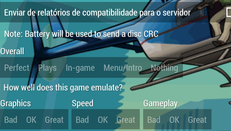User screenshot of game