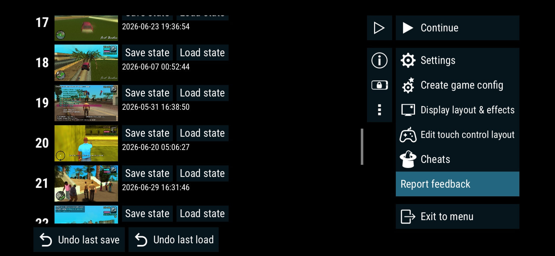 User screenshot of game