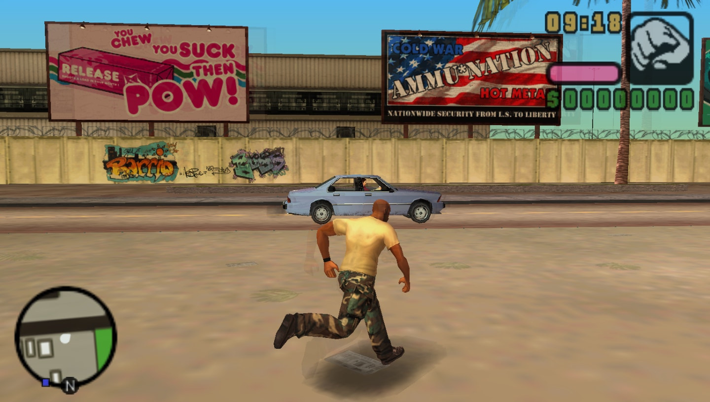User screenshot of game