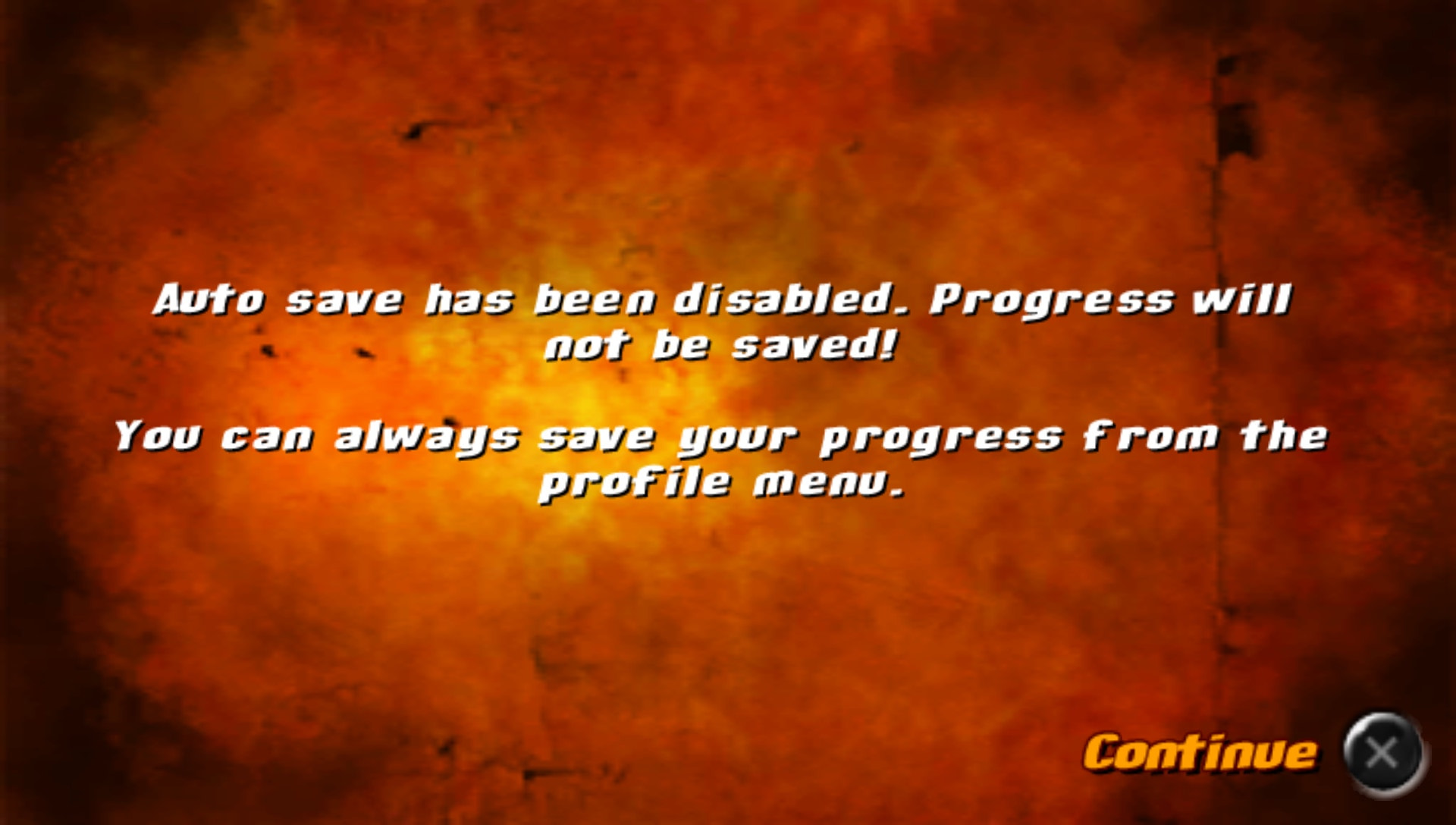 User screenshot of game