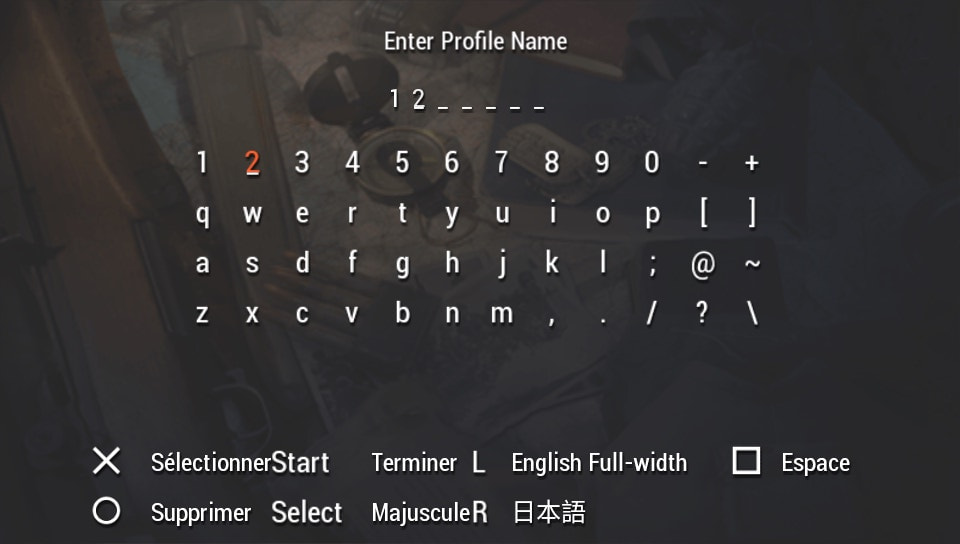 User screenshot of game