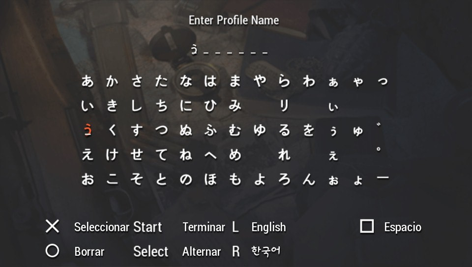 User screenshot of game