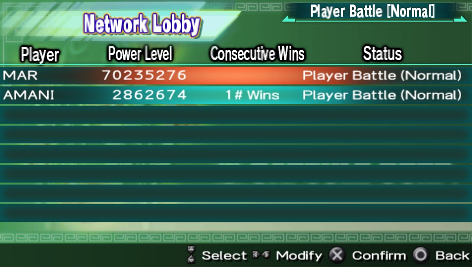 User screenshot of game