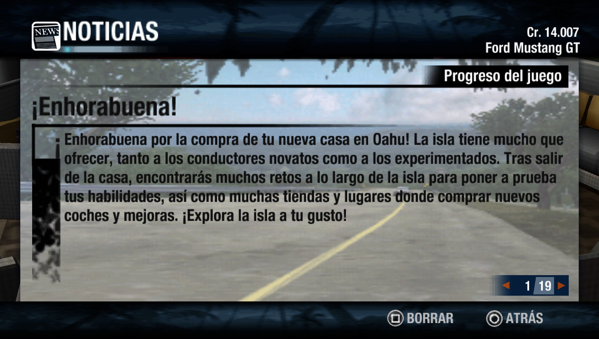 User screenshot of game