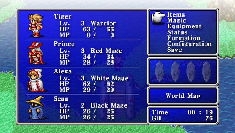 User screenshot of game