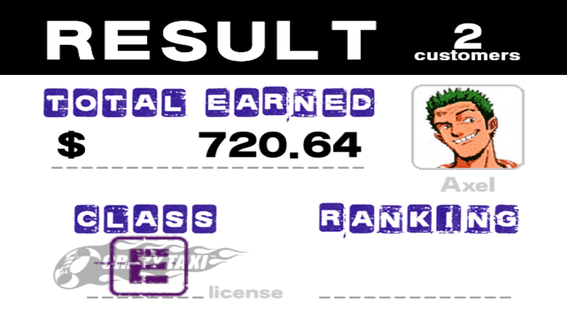 User screenshot of game