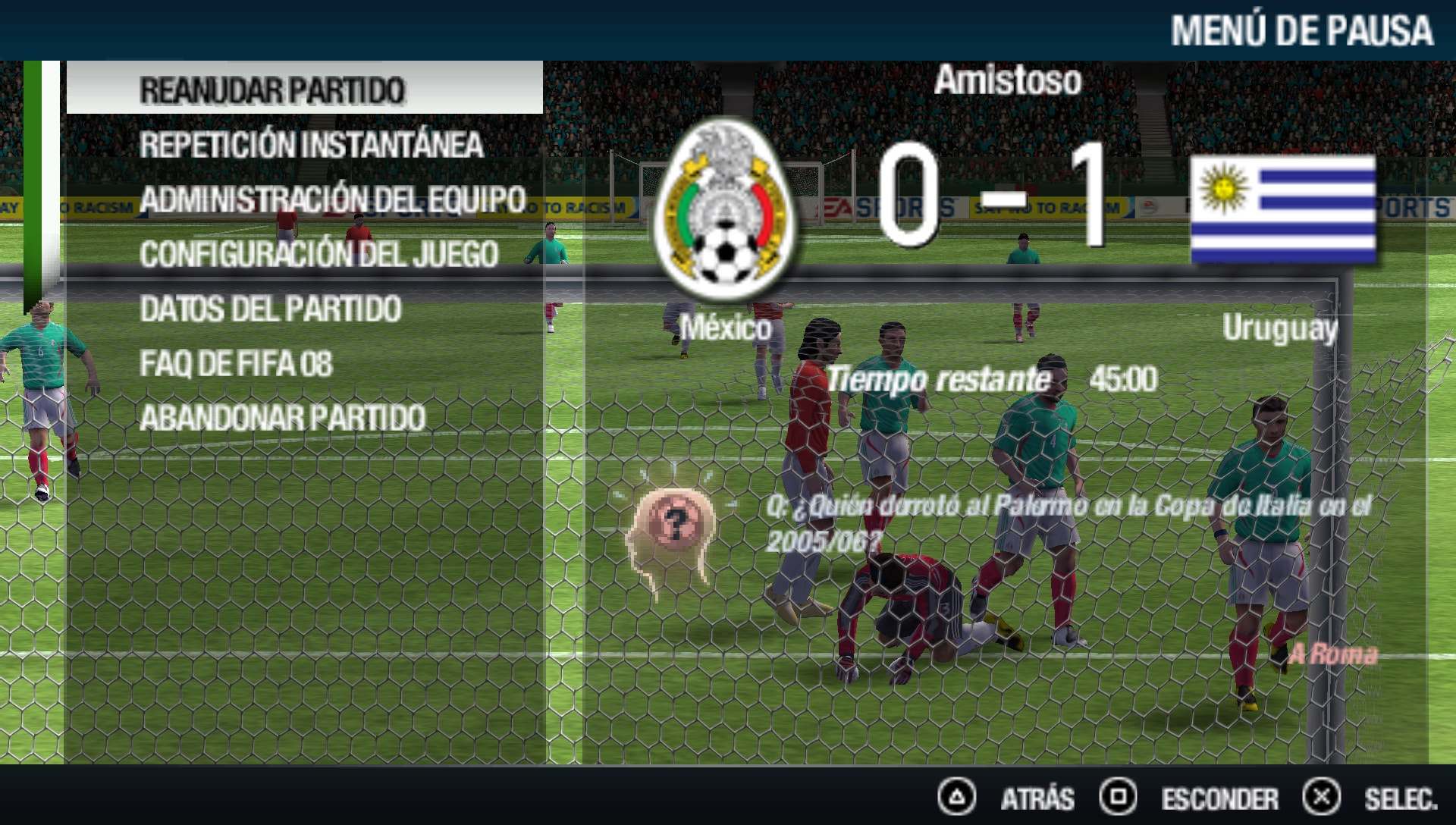 User screenshot of game