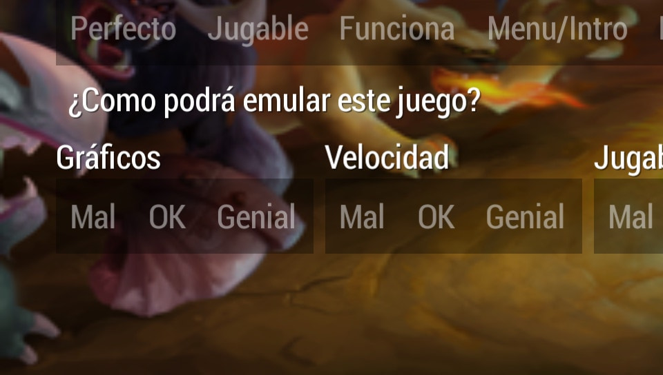 User screenshot of game