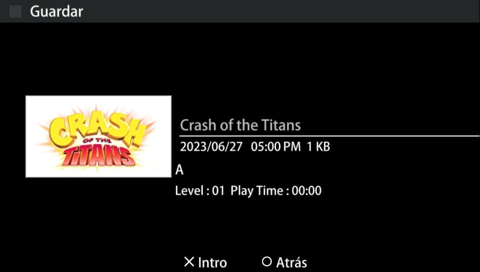 User screenshot of game